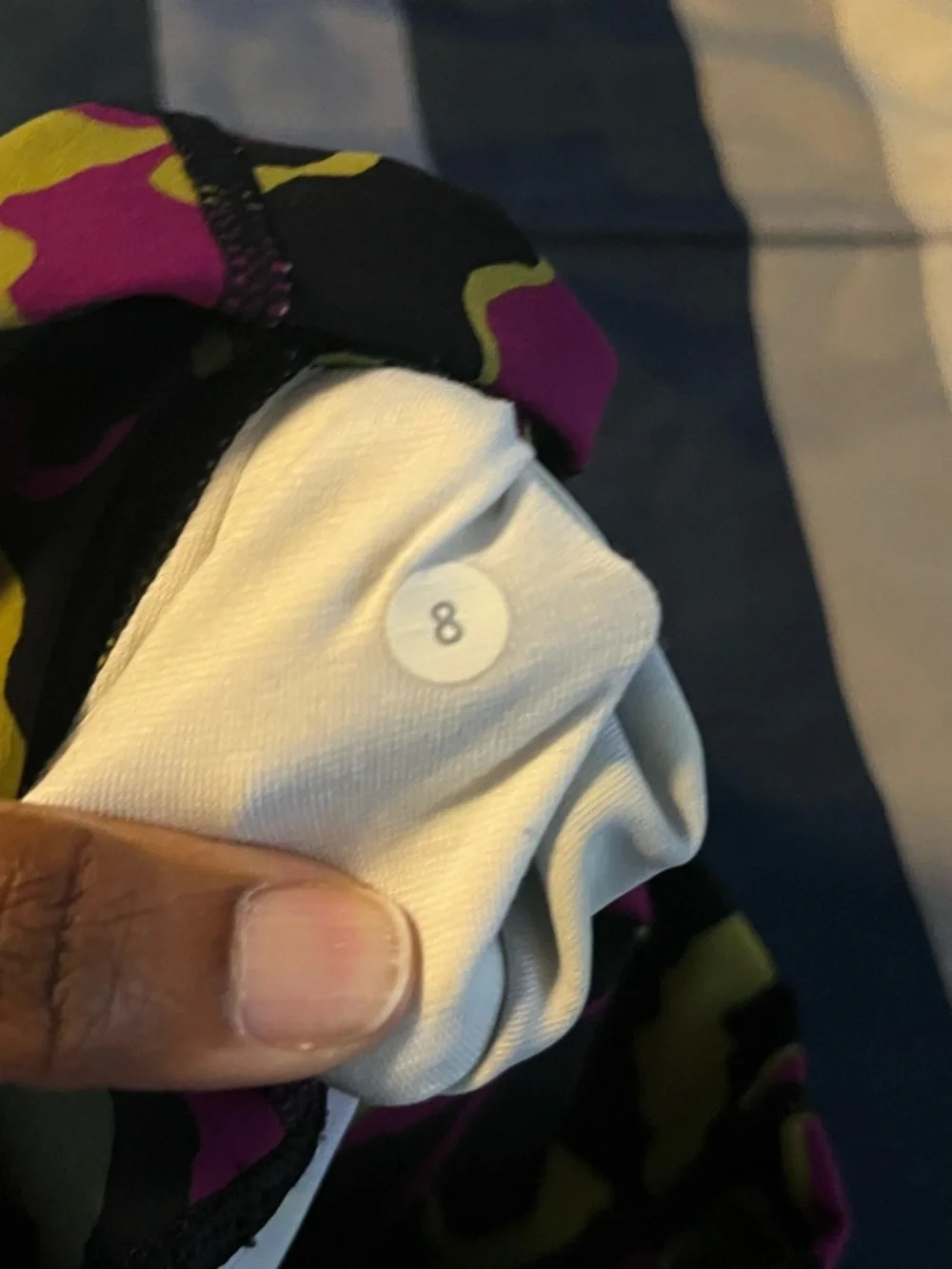 🍋LIKE NEW Lululemon HR Wunder Under 30” - Boom Bloom Chartreuse Green Aurora - 8 - Picture 11 of 13